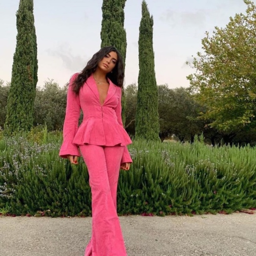 *SOLD* Jaded London Pink Corduroy Suit